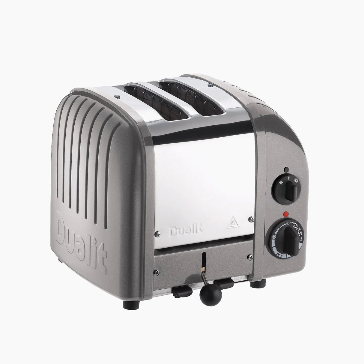 Dualit 2 Slice NewGen Classic Toaster, Metallic Silver
