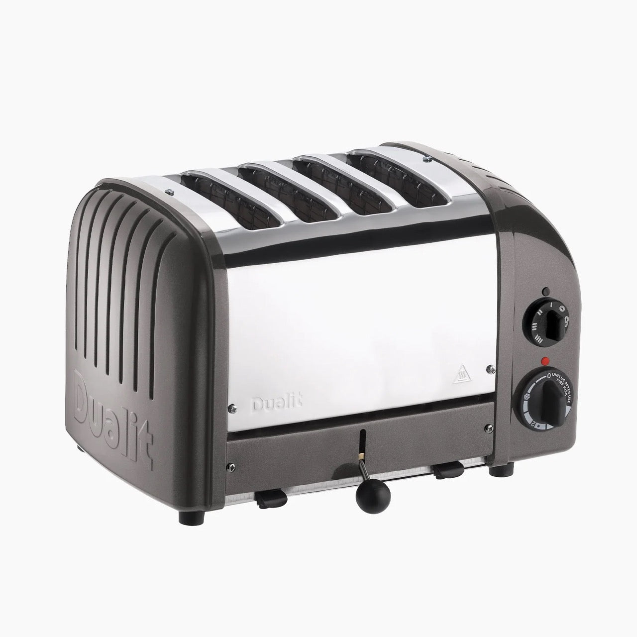 Dualit 4 Slice NewGen Classic Toaster, Metallic Charcoal