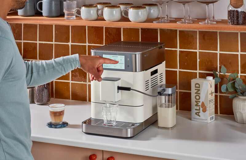 KitchenAid Fully Automatic Espresso Machine KF8, Porcelain White