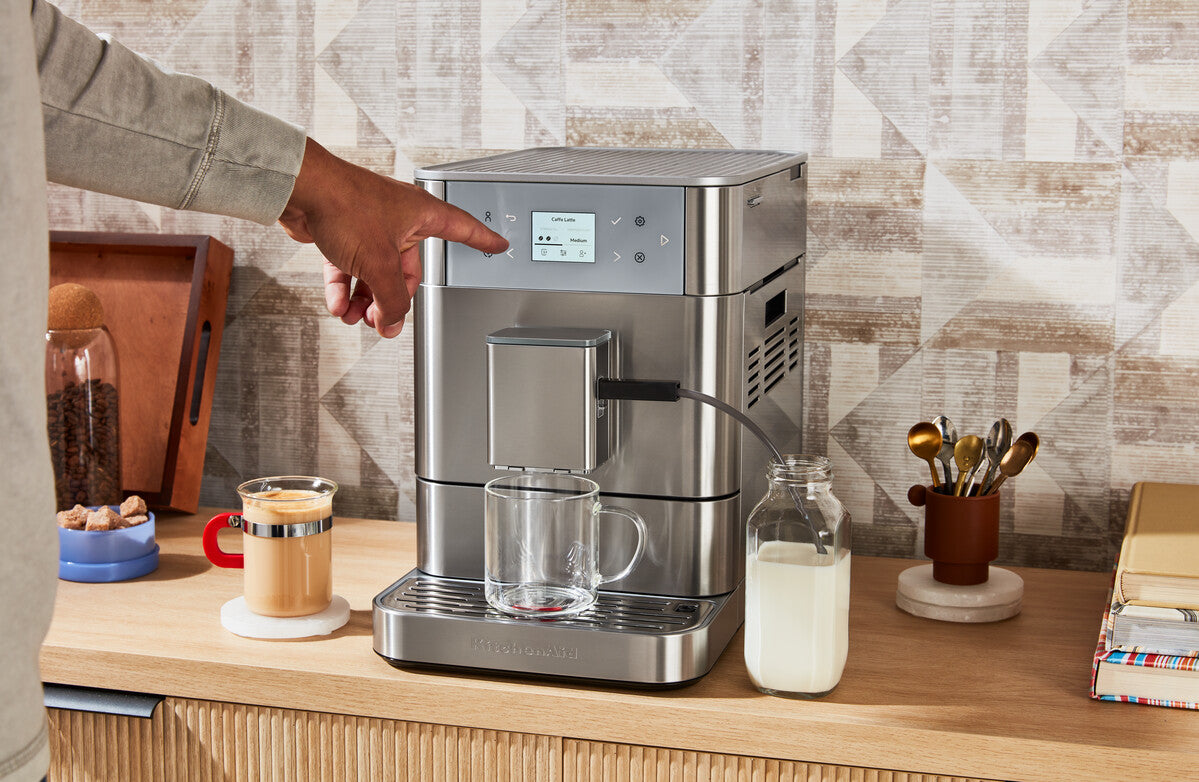 KitchenAid Fully Automatic Espresso Machine KF6, Stainless Steel