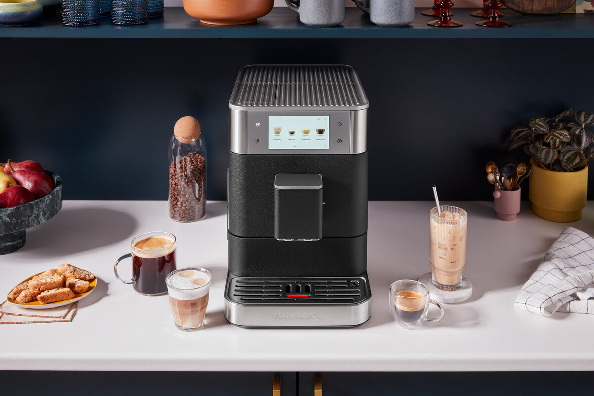KitchenAid Fully Automatic Espresso Machine KF8, Cast Iron Black