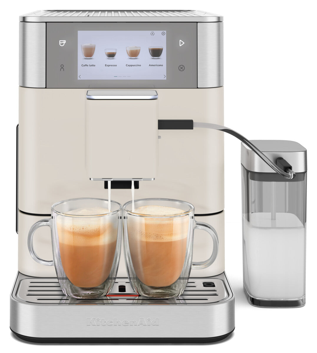KitchenAid Fully Automatic Espresso Machine KF8, Porcelain White