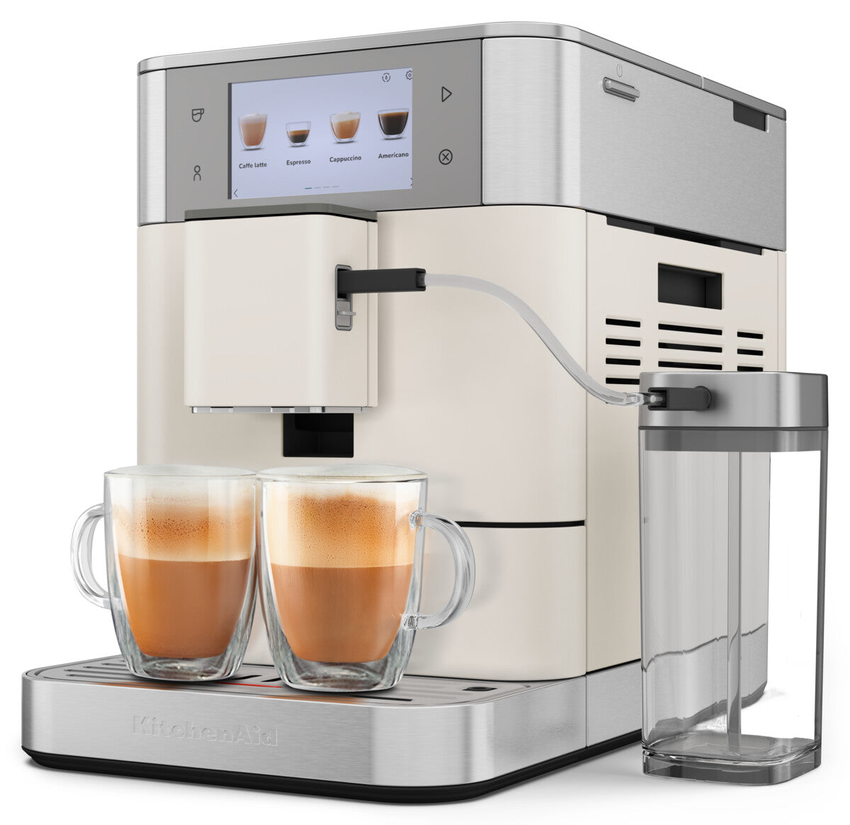 KitchenAid Fully Automatic Espresso Machine KF8, Porcelain White
