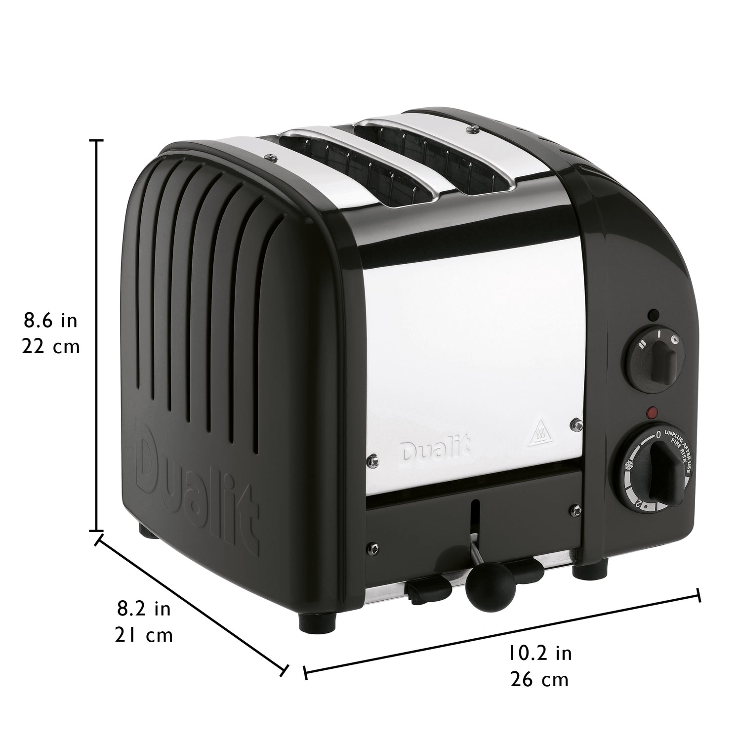 Dualit 2 Slice NewGen Classic Toaster, Union Jack