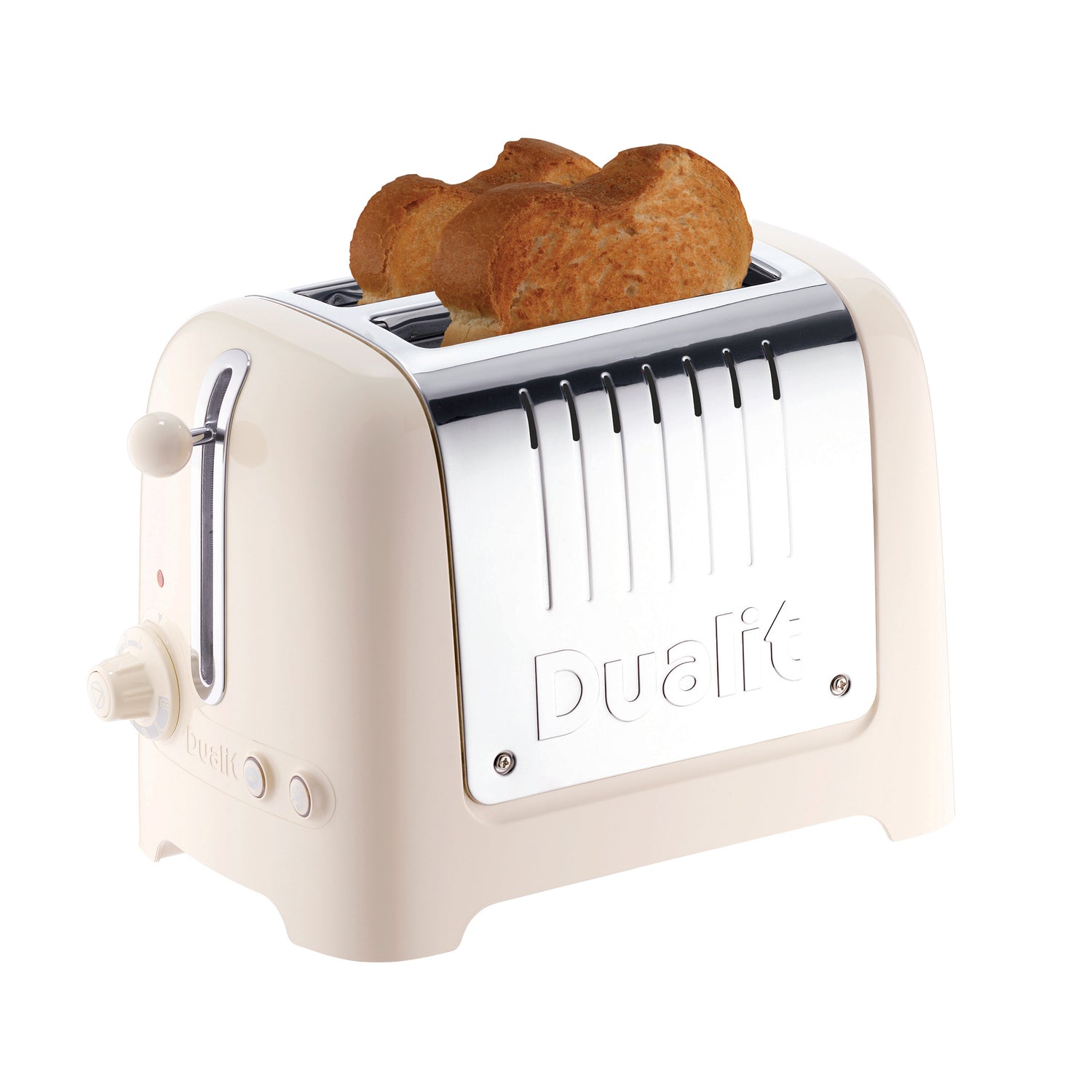 Dualit 2 Slot Lite Toaster, Canvas White