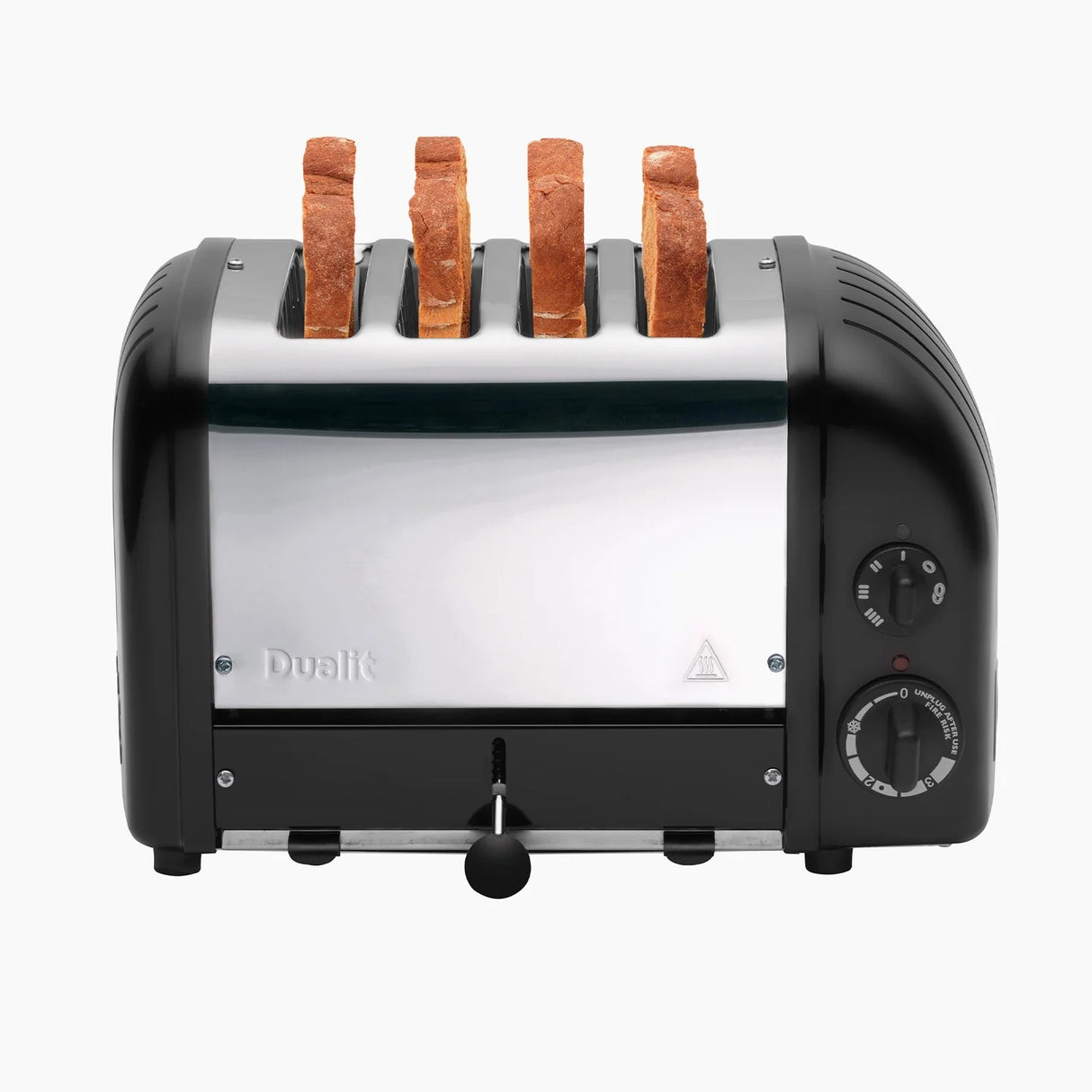 Dualit 4 Slice NewGen Classic Toaster, Matt Black
