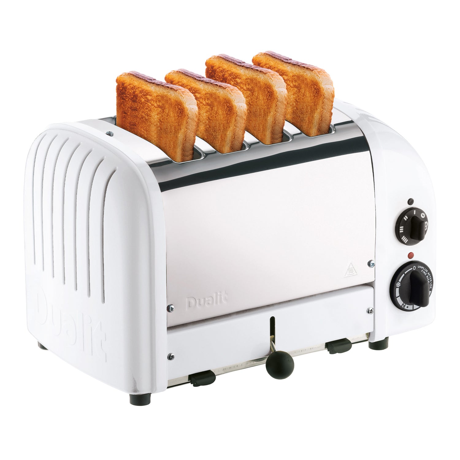 Dualit 4 Slice NewGen Classic Toaster, White