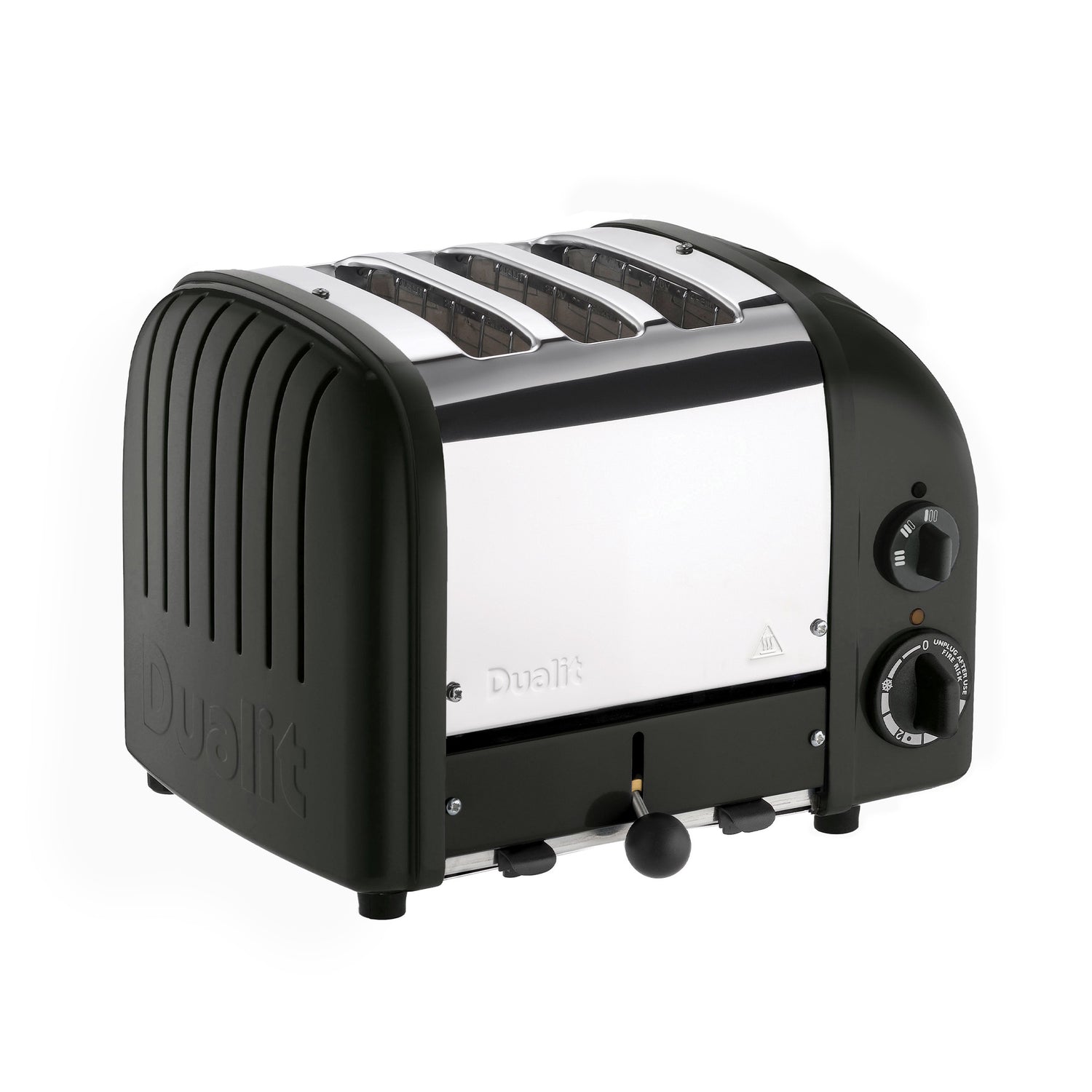 Dualit 2+1 Combi Classic Toaster, Matt Black