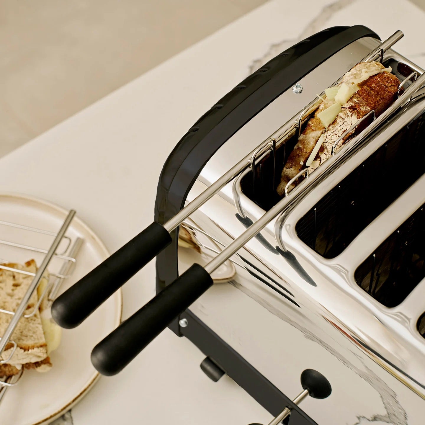Dualit 4 Slice NewGen Classic Toaster, Matt Black