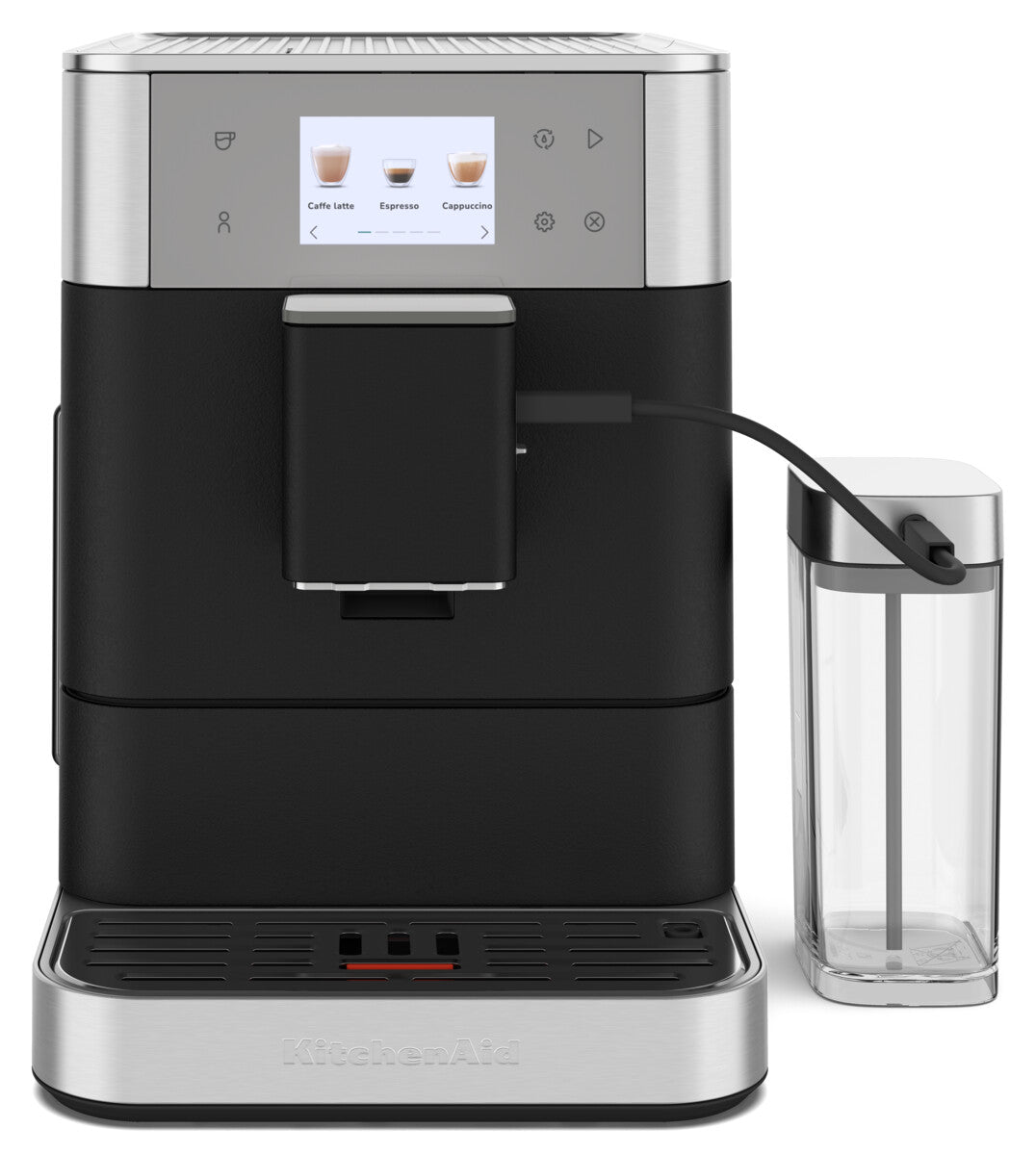 KitchenAid Fully Automatic Espresso Machine KF7, Cast Iron Black