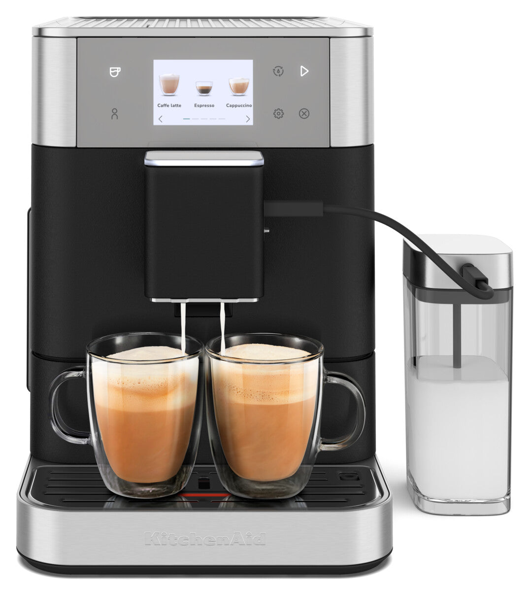 KitchenAid Fully Automatic Espresso Machine KF7, Cast Iron Black