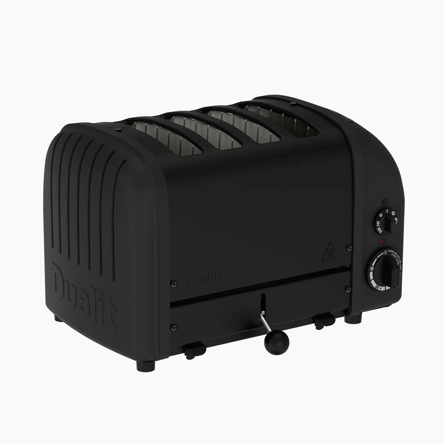 Dualit 4 Slice NewGen Classic Toaster, Stealth Black