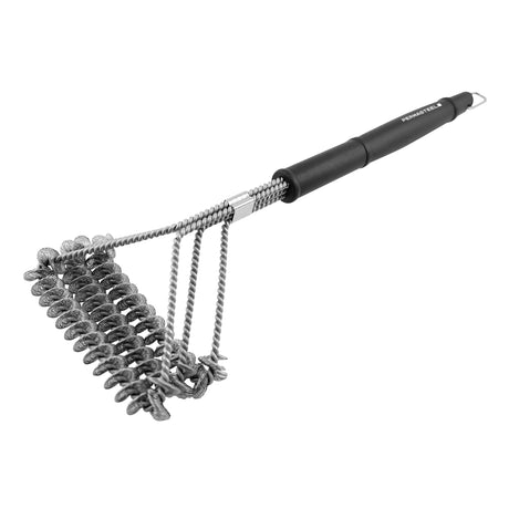 Permasteel Triple Head Stainless Steel Grill Cleaning Brush