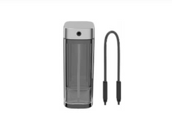 Milk container with hose & lid