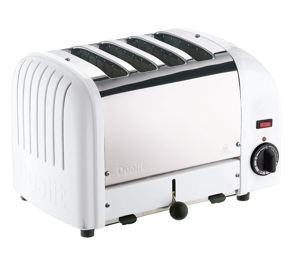 Dualit 4 Slot Vario Classic Toaster - White