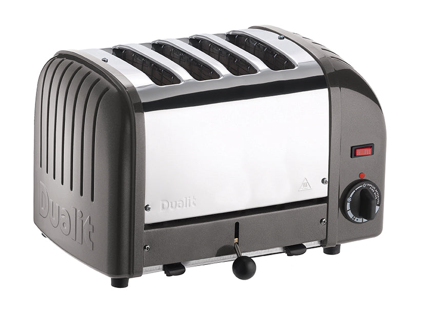 Dualit 4 Slot Vario Classic Toaster - Metallic Charcoal