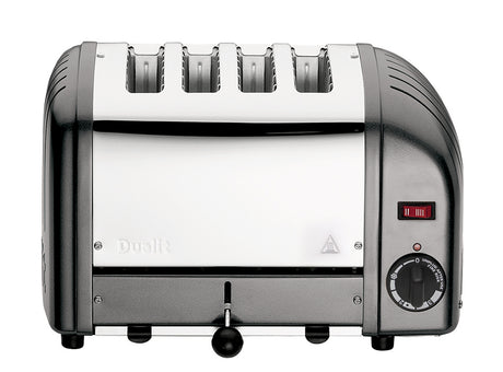 Dualit 4 Slot Vario Classic Toaster - Metallic Charcoal