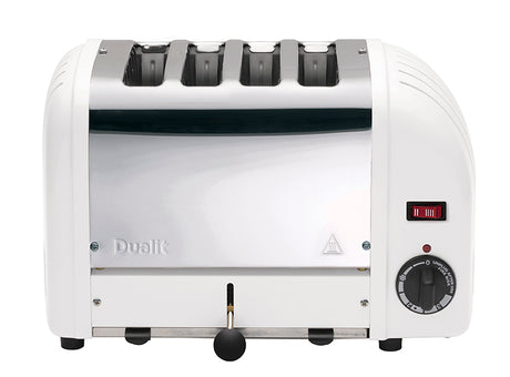 Dualit 4 Slot Vario Classic Toaster - White