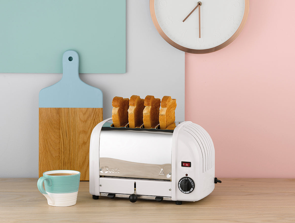 Dualit 4 Slot Vario Classic Toaster - White