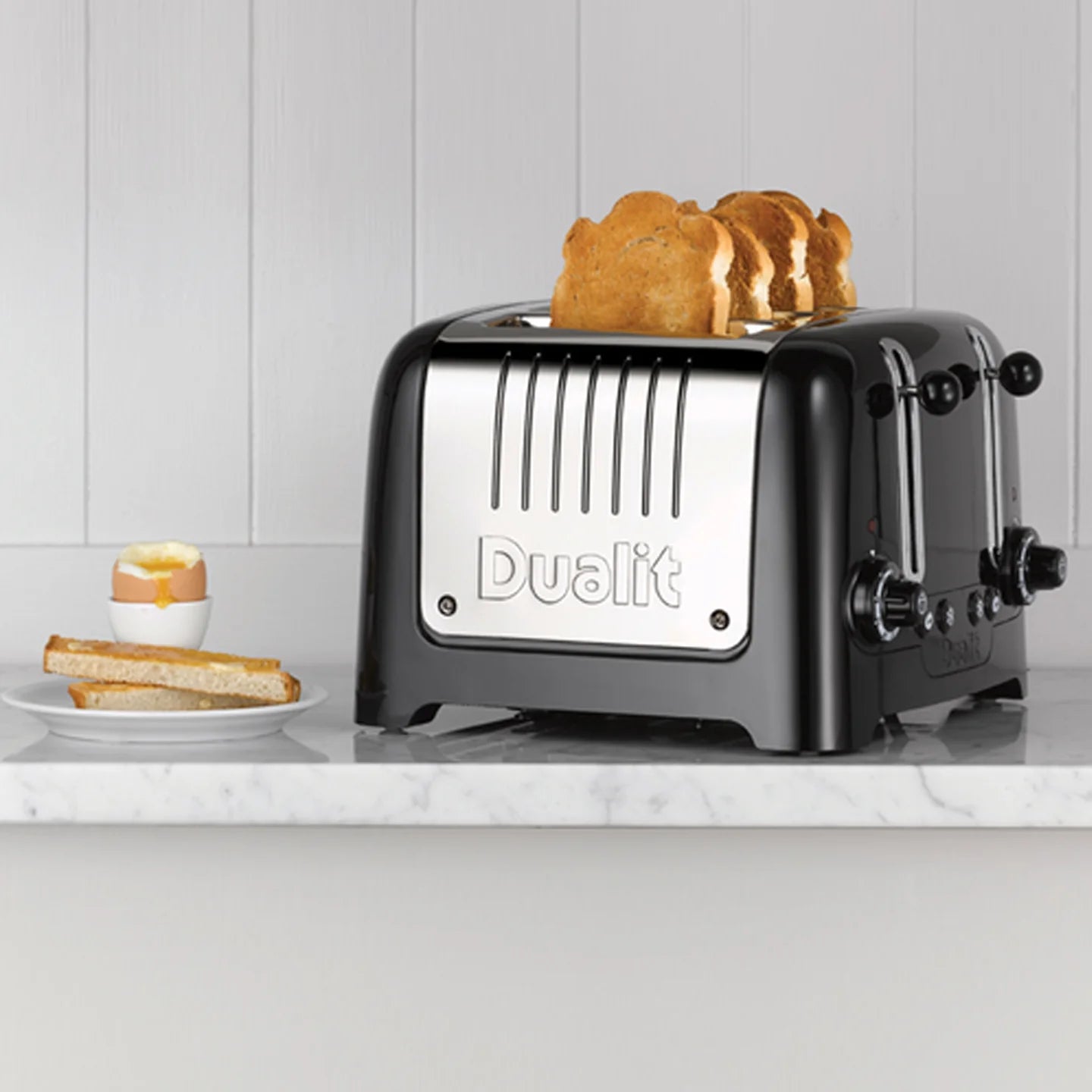 Dualit 4 Slot Lite Toaster -  Black