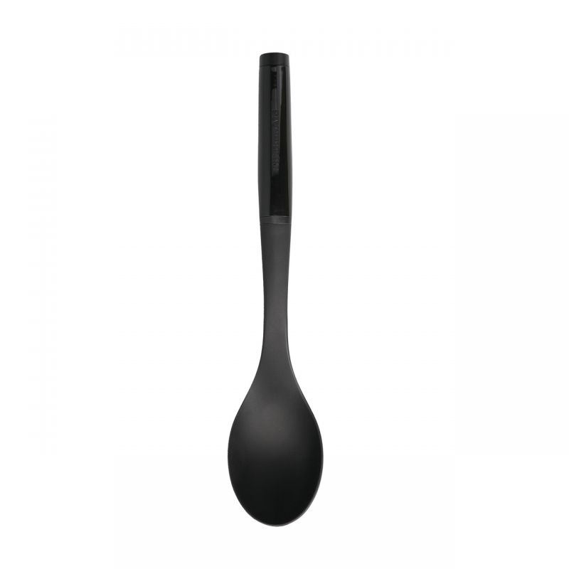 KitchenAid 6-Piece Utensil Set and Ceramic Holder, Onyx Black