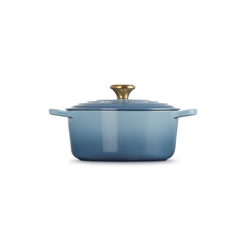Le Creuset Round Casserole Cast Iron 24 cm/4.2 l, Chambray
