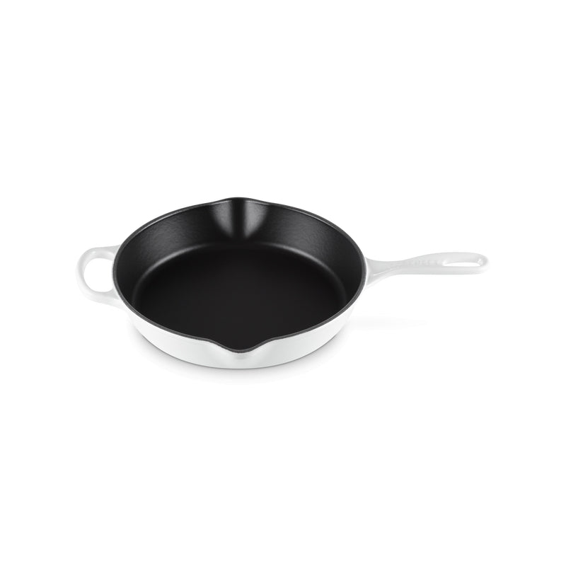 Le Creuset Deep Skillet Cast Iron 26 cm, White