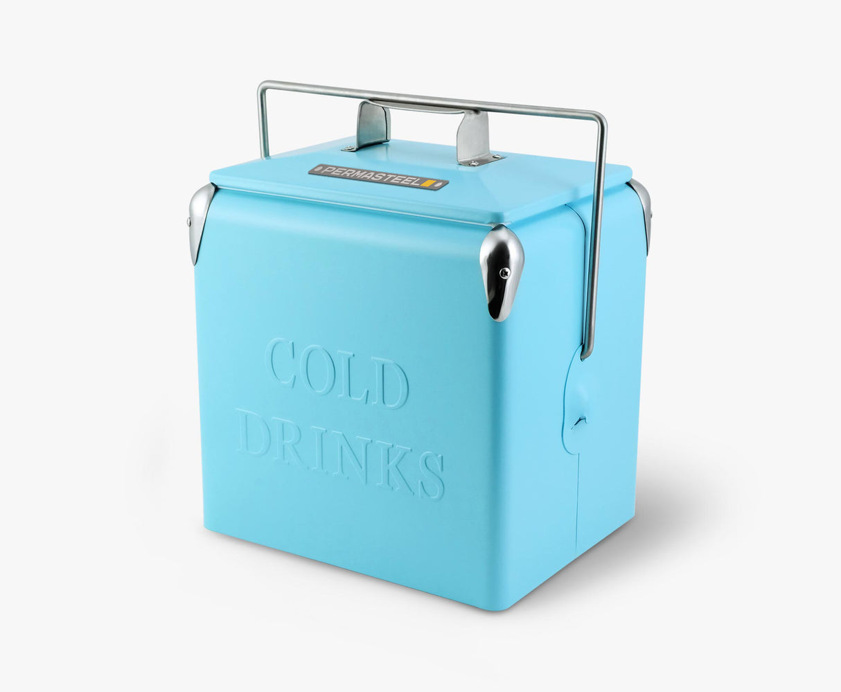 Permasteel 13 Liters Portable Cooler - Turquoise