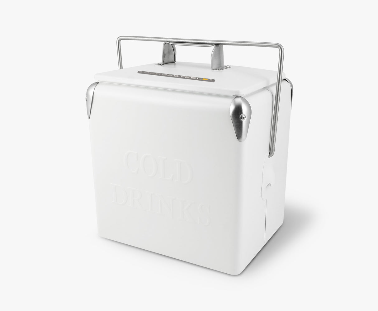 Permasteel 13 Liters Portable Cooler - White