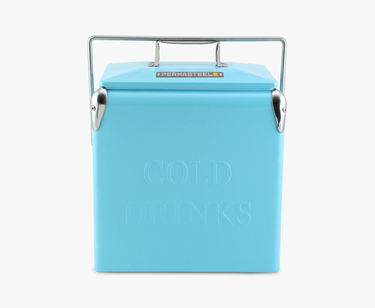 Permasteel 13 Liters Portable Cooler - Turquoise