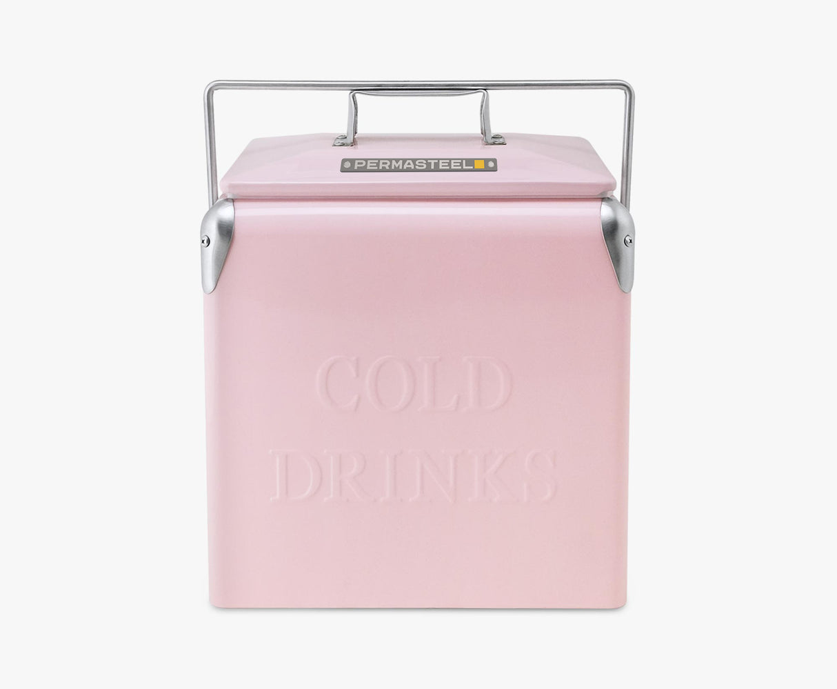 Permasteel 13 Liters Portable Cooler - Pink