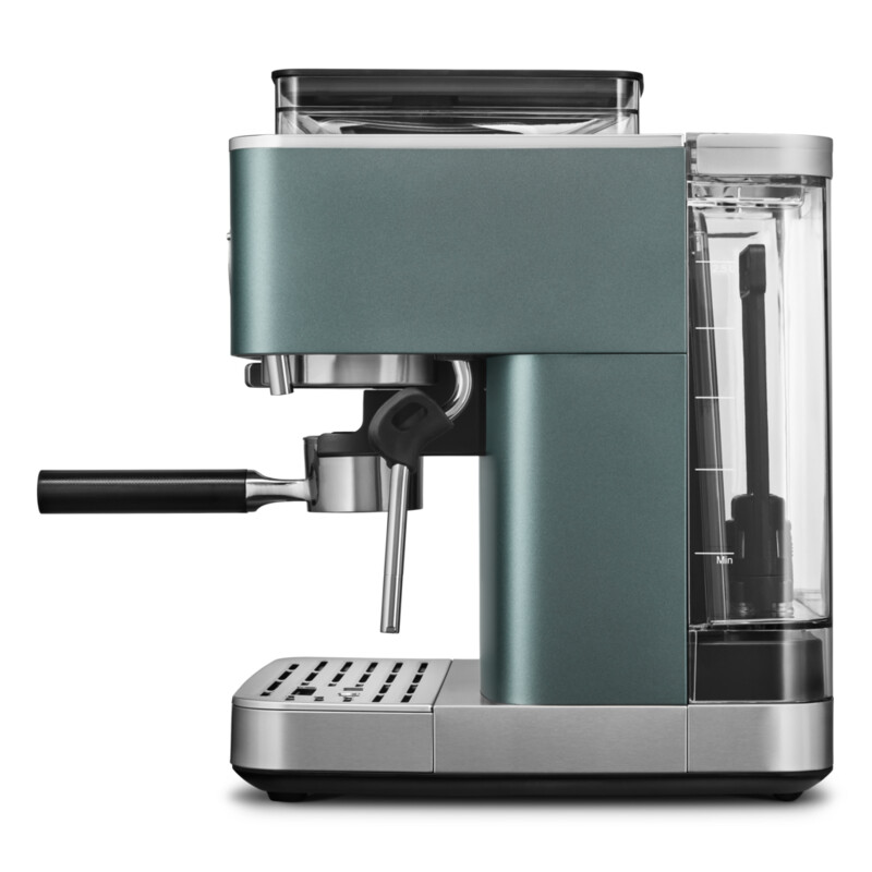 Semi Automatic Espresso Machine with Burr Grinder, Juniper
