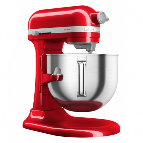 KitchenAid planetārais mikseris Artisan 6,6 l ar paceļamu bļodu, 5KSM70SHXECA