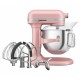 KitchenAid planetārais mikseris Artisan 6,6 l ar paceļamu bļodu, 5KSM70SHXEDR