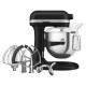 KitchenAid planetārais mikseris Artisan 6,6 l ar paceļamu bļodu, 5KSM70SHXEBM