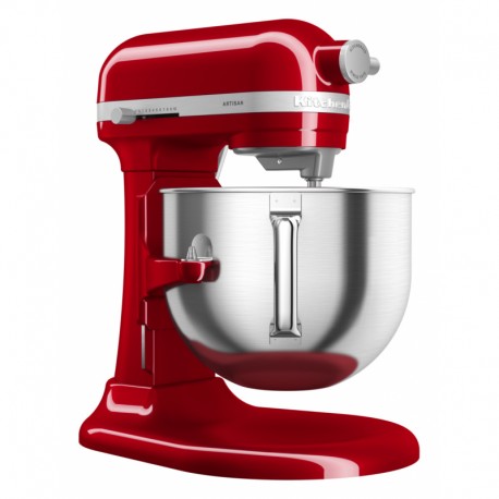 KitchenAid planetārais mikseris Artisan 6,6 l ar paceļamu bļodu, 5KSM70SHXEER