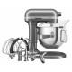 KitchenAid planetārais mikseris Artisan 6,6 l ar paceļamu bļodu, 5KSM70SHXEMS