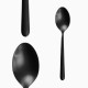 Sola Faro Black Cutlery Set 24 Pieces