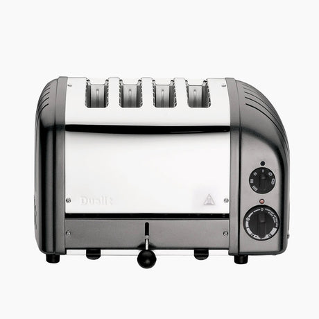 Dualit 4 Slice NewGen Classic Toaster, Metallic Charcoal