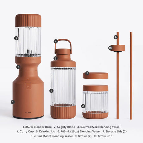 Beast® Mighty 850 Plus – blenderis, Terra