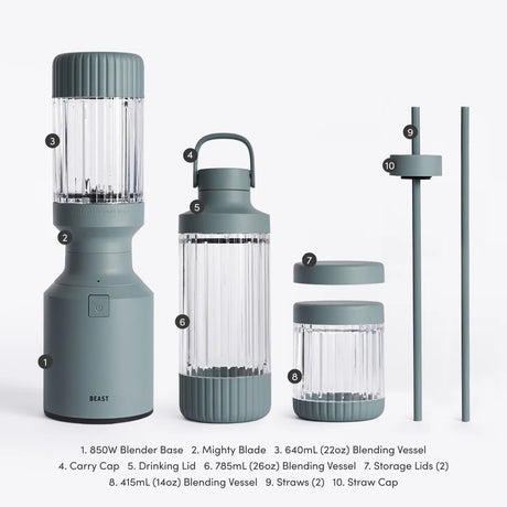 Beast® Mighty 850 Plus – blenderis, Mist