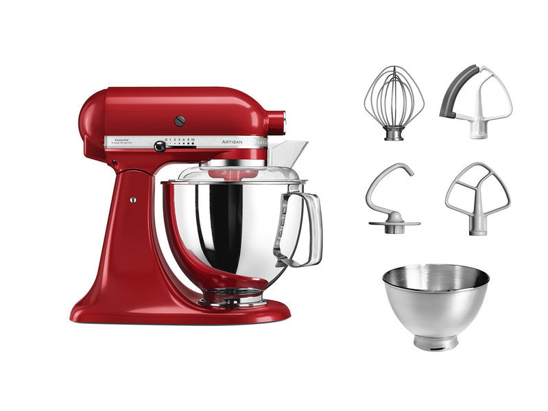 KitchenAid Artisan Elegance mixer 4,8L Empire Red 5KSM175PSEER