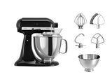 KitchenAid Artisan Elegance mixer 4,8L Onyx Black 5KSM175PSEOB