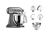 KitchenAid Artisan Elegance mixer 4,8L Madallion Silver 5KSM175PSEMS