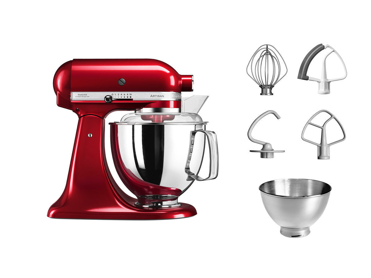 KitchenAid Artisan Elegance mixer 4,8L Candy Apple 5KSM175PSECA