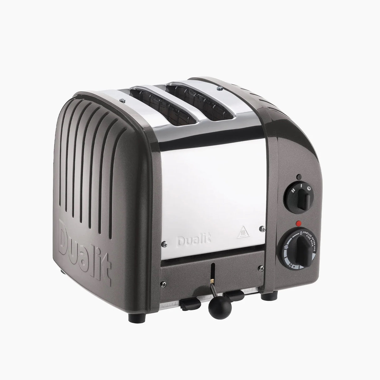 Dualit 2 Slice NewGen Classic Toaster, Metallic Charcoal