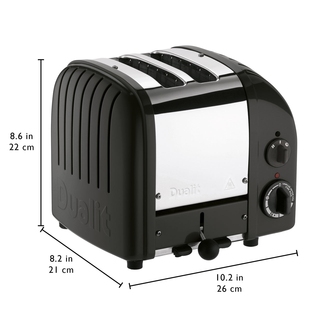 Тостер Dualit 2 Slice NewGen Classic, Evergreen