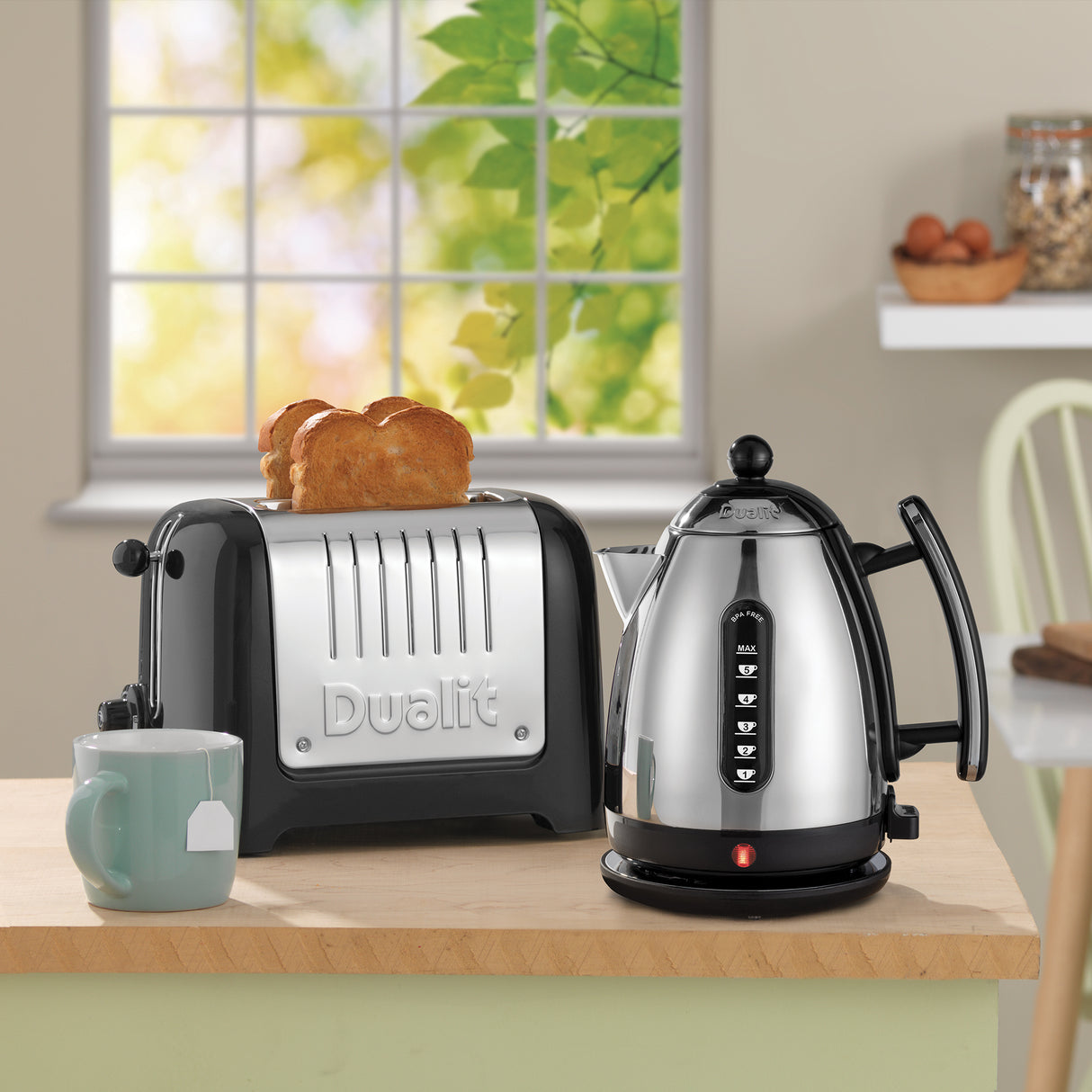 Dualit 2 Slot Lite Toaster -  Black