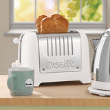 Dualit 2 Slot Lite Toaster, White