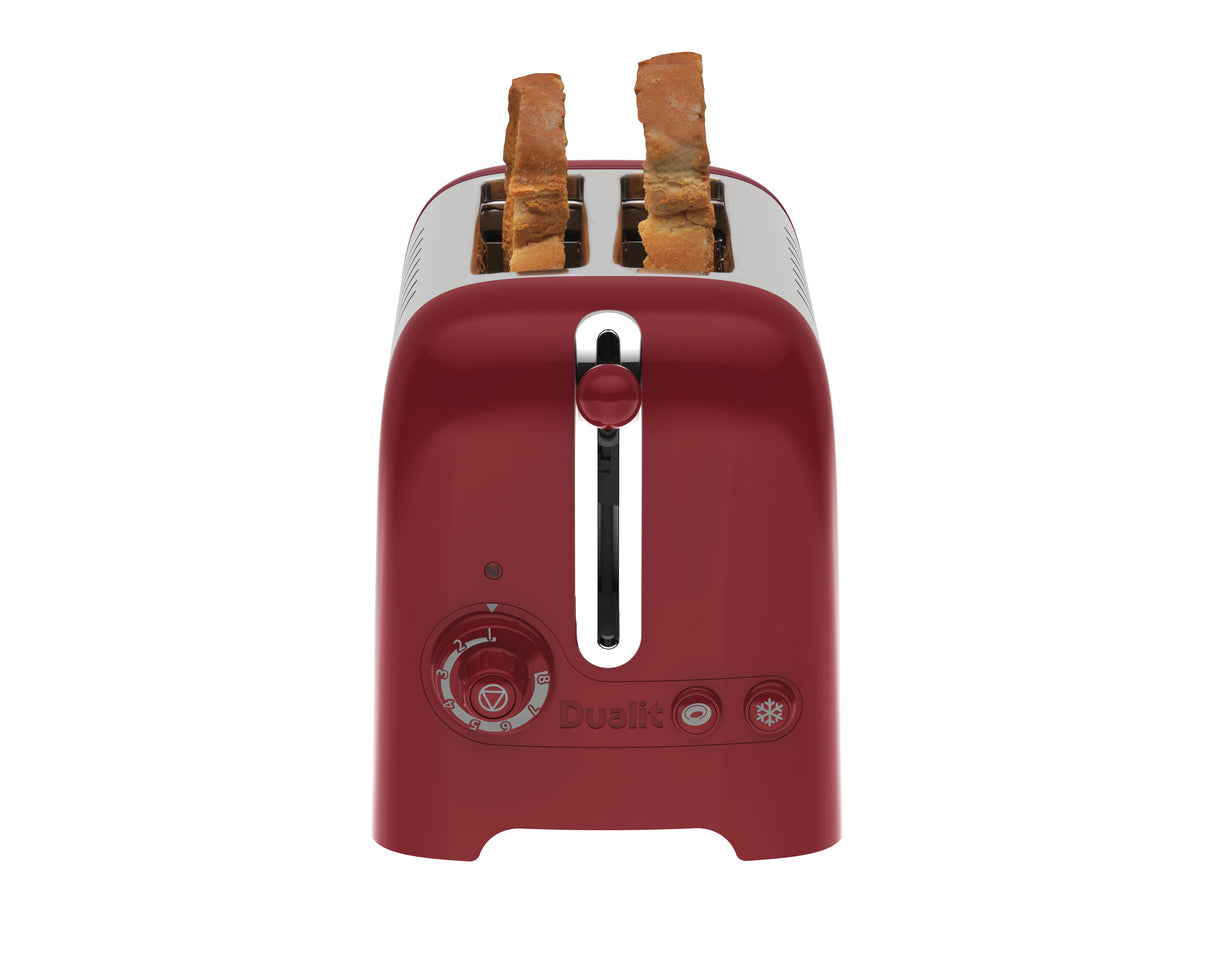 Dualit 2 Slot Lite Toaster, Red